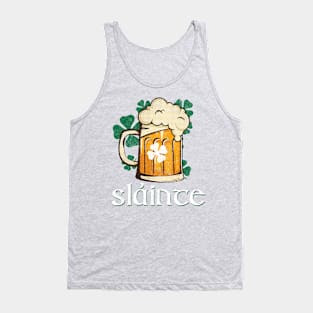 Slainte! Cheers for St Patrick's Day Beer T- Shirt Tank Top